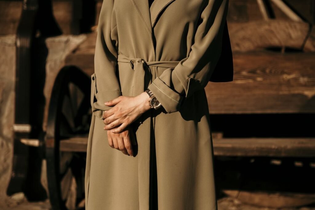 Classic Belted Trench Coat